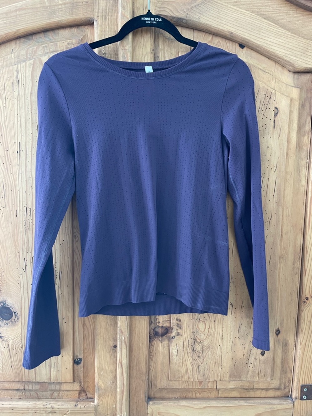 Athleta breathable long sleeve workout top